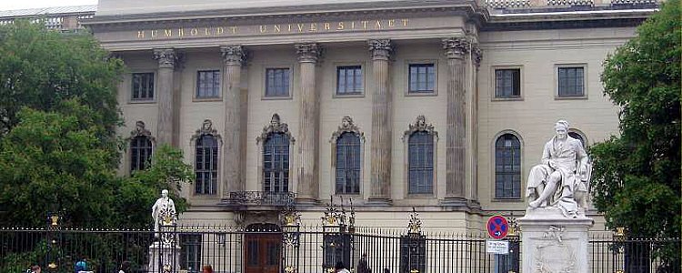 Берлинский университет имени Гумбольдта Берлинский университет имени Гумбольдта