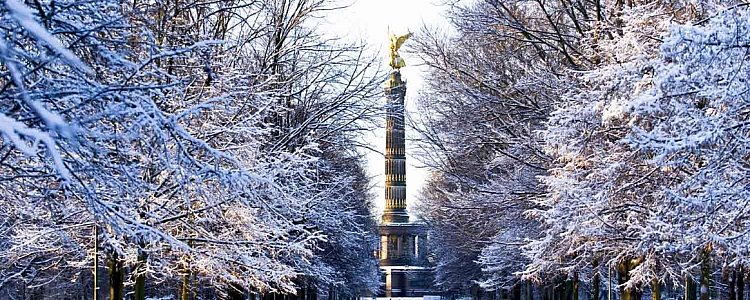Погода в Берлине в январе