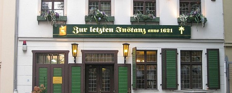 Пивная Zur Letzten Instanz в Берлине Пивная Zur Letzten Instanz в Берлине